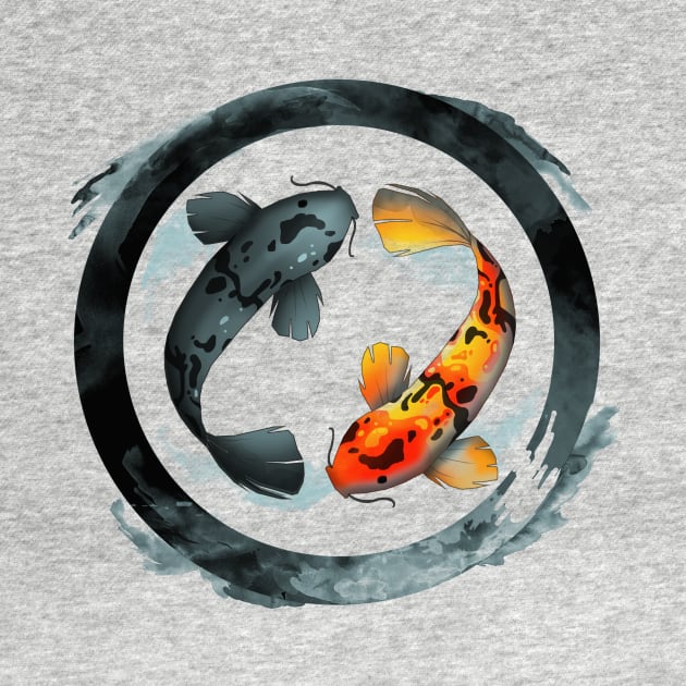 Ying Yang Koi by Vallina84